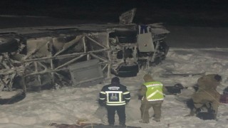 Erzurumda trafik kazası: 38 yaralı