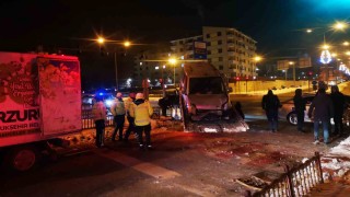 Erzurumda trafik kazası: 7 yaralı