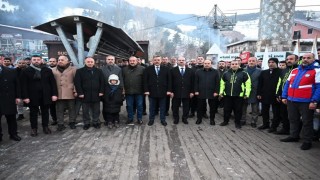 Erzurumda Üniversiteler Arası Kış Sporları Oyunları başladı