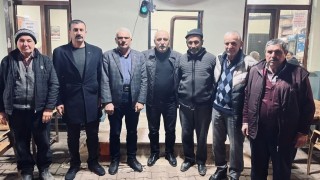 Eski Başkan Davut Aydın ziyaretlerine devam ediyor