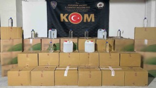 Eskişehirde kaçak içki operasyonu