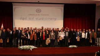 ESOGÜden emekli idari personeli için emeklilik töreni