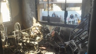 Evde çıkan yangında 1 kişi hayatını kaybetti