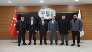 Evlice ve Ulupınardan Genel Müdür Baltaya ziyaret