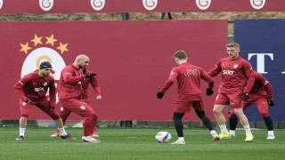 Galatasaray, Rizespor maçı hazırlıklarını Kemerburgazda tamamladı