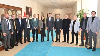 Gazetecilerden Rektör Uzun’a Ziyaret