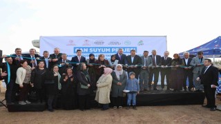 Gaziantep Cansuyum Projesi ile tarımsal araziler su ile buluşuyor
