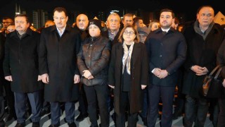 Gaziantepte deprem şehitleri için sessiz yürüyüş ve anma programı