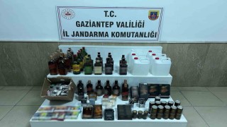 Gaziantepte sahte ve kaçak alkol operasyonu: 1 gözaltı