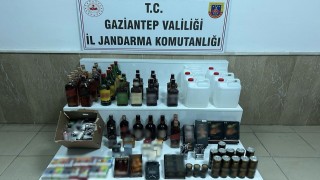 Gaziantep'te Sahte ve Kaçak Alkole Operasyon: 1 Gözaltı