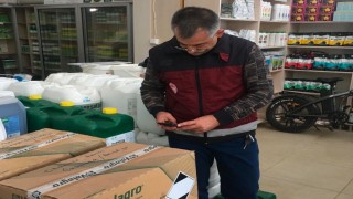 Gazipaşada gübre bayileri eş zamanlı olarak denetlendi