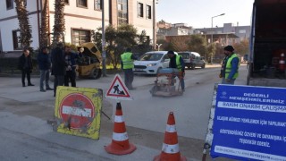 Germencik Yedieylül Mahallesinde asfaltlama çalışmaları başladı