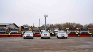 Gölbaşı Belediyesi karla mücadeleye hazır