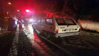 Gönende araç yangını