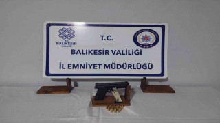 Gönende ruhsatsız silah operasyonu: Bir kişi yakalandı