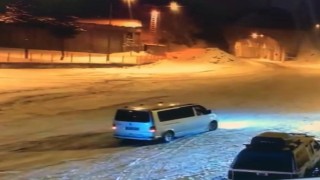 Gümüşhanede drift yapan 4 araca ceza yağdı