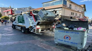 Günlük 210 ton evsel, 70 ton iri hacimli atık toplanıyor