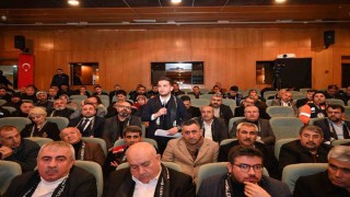 Hak-İş İl Başkanı Aküzüm depremin ikinci yılında Kahramanmaraşta