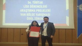 Hakkarili Berivan Bozkurtun büyük başarısı