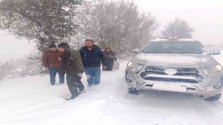 Hasta kadını hastaneye ormancılar yetiştirdi