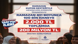 İBB’den Ramazan Ayında 100 Bin Aileye 2.000 TL Destek