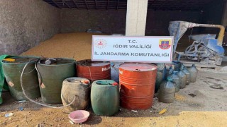 Iğdırda 3 bin 200 litre kaçak akaryakıt ele geçirildi