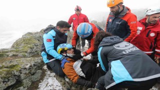 Iğdırda gerçeği aratmayan deprem tatbikatı