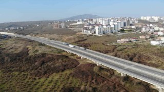 İki şehir arasını 15 dakikaya indirecek yolda çalışmalar sürüyor
