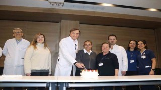 İlk organ naklinin 15. yılını kutlayan hastanede anlamlı buluşma