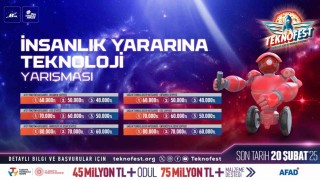 İnsanlık yararına teknolojiler TEKNOFESTte yarışıyor