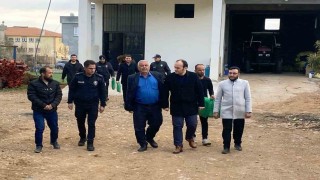 İşçimenden depremde hayatını kaybeden polis memurunun ailesine ziyaret