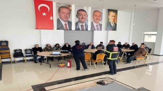 İtfaiyeden vatandaşlara yangın eğitimi