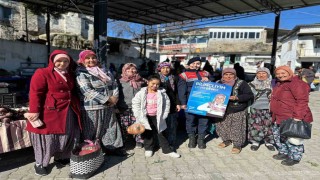 Jandarma ekiplerinden vatandaşlara çevre bilinci eğitimi