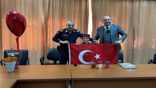 Jandarma özel öğrencinin doğum günü hayalini gerçekleştirdi