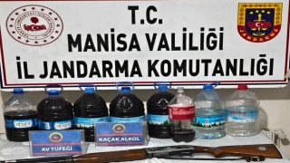 Jandarmadan kaçak alkol operasyonu