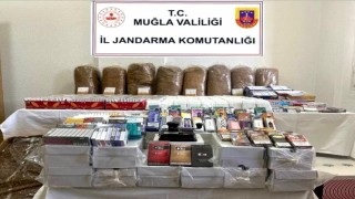 Jandarmadan kaçak tütün operasyonu