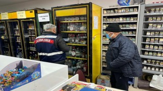 Jandarmadan kaçak ve sahte alkol operasyonları