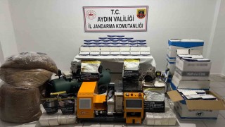 Jandarmadan sigara kaçakçılığı operasyonu: 1 milyon 900 bin TL değerinde malzeme ele geçirildi