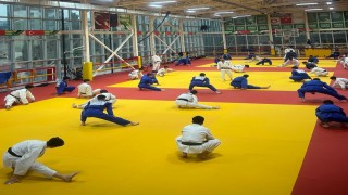 Judo Ümit Milli Takımı Samsunda Avrupa Kupasına hazırlanıyor