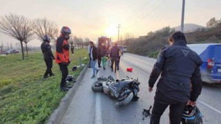 Kadın Motosiklet Kulübü Başkanı kazada ağır yaralandı