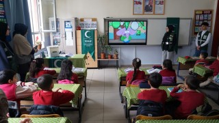 Kahramanmaraş’ta Çocuklara Bağımlılıkla Mücadele Eğitimi