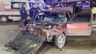 Kameraya yansıyan şüpheli-polis kovalamacası kazayla sonlandı: 1i ağır 5 yaralı