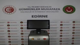 Kapıkulede lazer epilasyon cihazı ele geçirildi