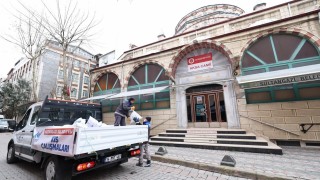 Kar yağışı için Sultangazide ekipler teyakkuzda