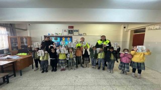 Karacasuda minik trafik dedektiflerine eğitim verildi