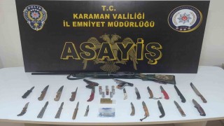 Karamanda asayiş uygulaması: 5 tutuklama