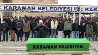 Karamanda nefes borusuna leblebi kaçarak ölen bebek için son görev