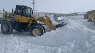 Karsta kapalı köy yolu kalmadı