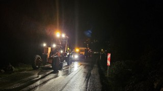 Kastamonu-Bartın karayolu heyelan sebebiyle ulaşıma kapandı