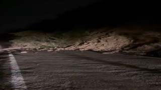Kastamonuda heyelan: Cide-Doğanyurt yolu ulaşıma kapandı